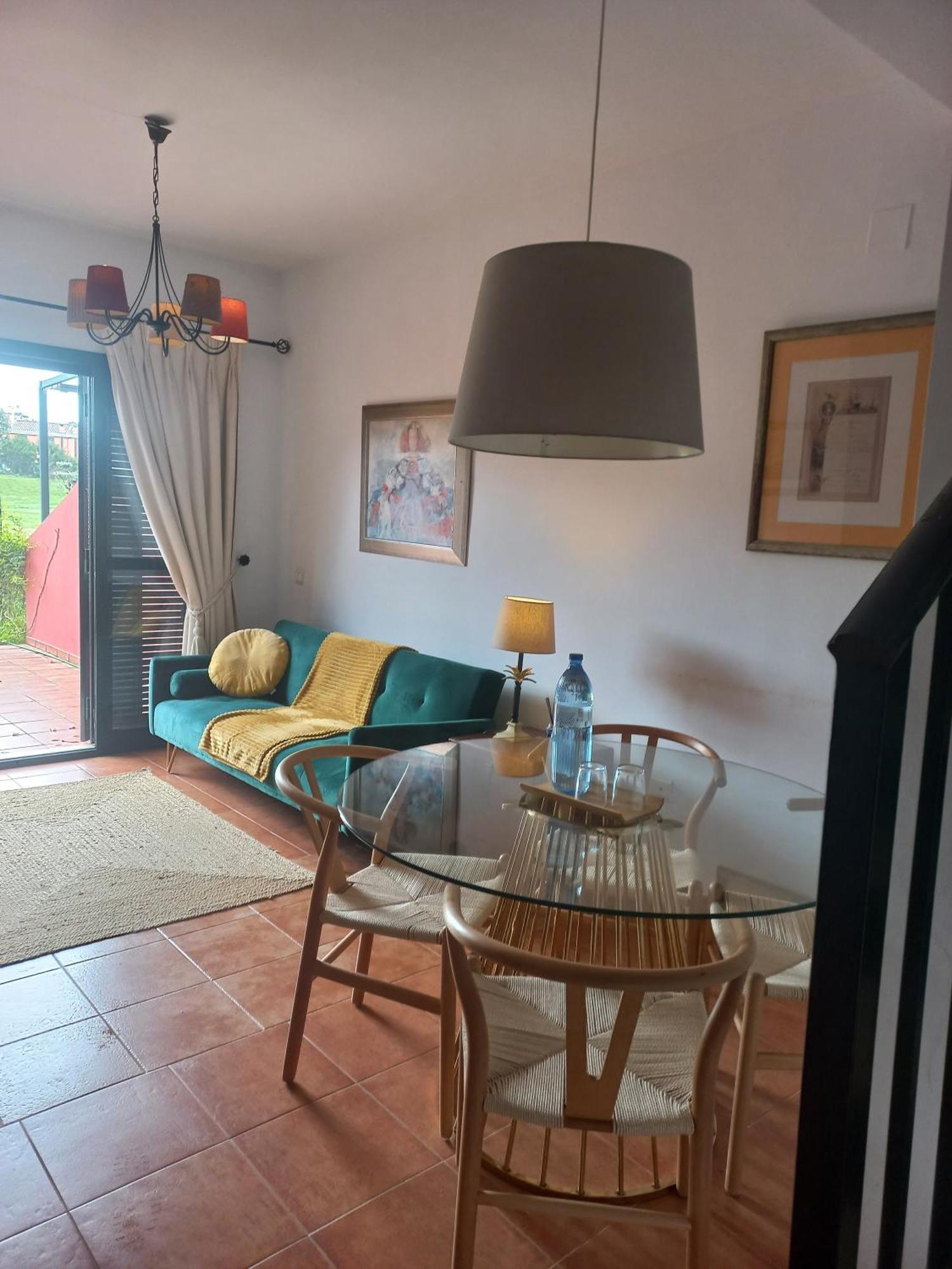 Olhando Um Campo De Golf Islantilla Exteriör bild